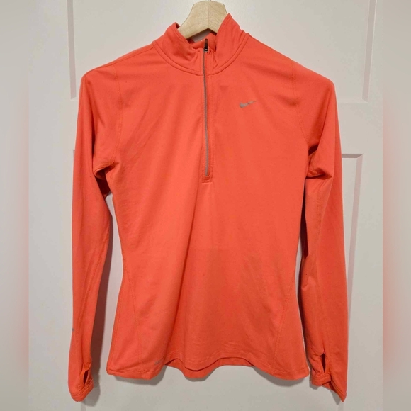 Nike Element Dri Fit Women's 1/2 Zip Running Shirt Size Small - Picture 1 of 8